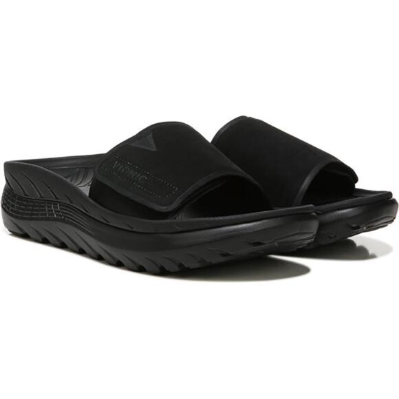 Vionic Blissful Unisex Recovery Sandals – Orthotic Slide with Cushioned Support - Picture 3 of 7